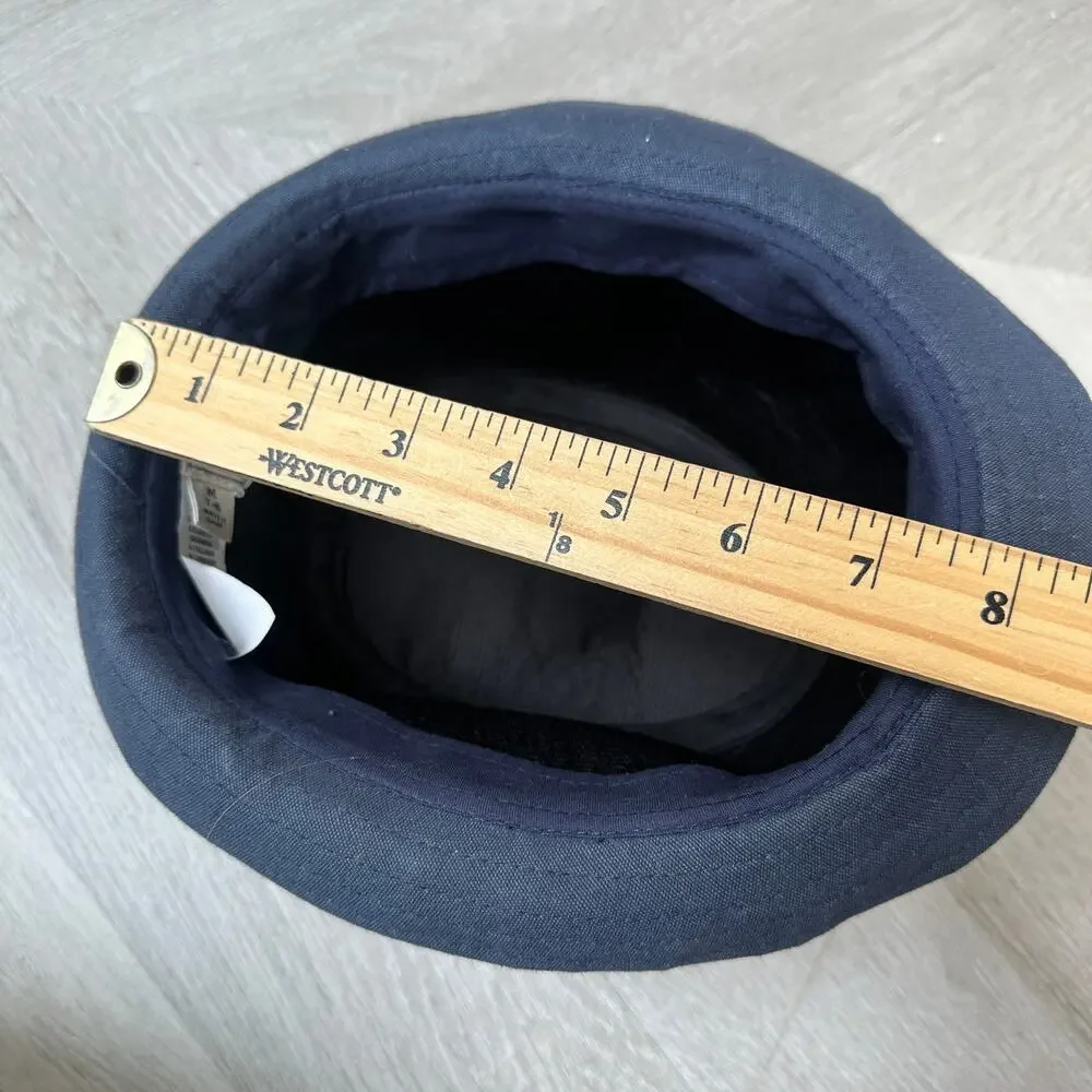 Boys Navy Blue Trilby Bucket Hat Fedora Children's Place M Medium 7-8